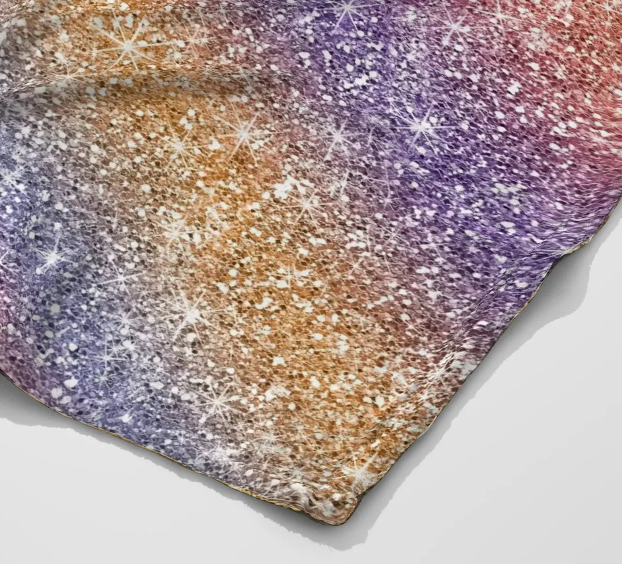 Glitter arcobaleno coperta in pile da Happy Littles
