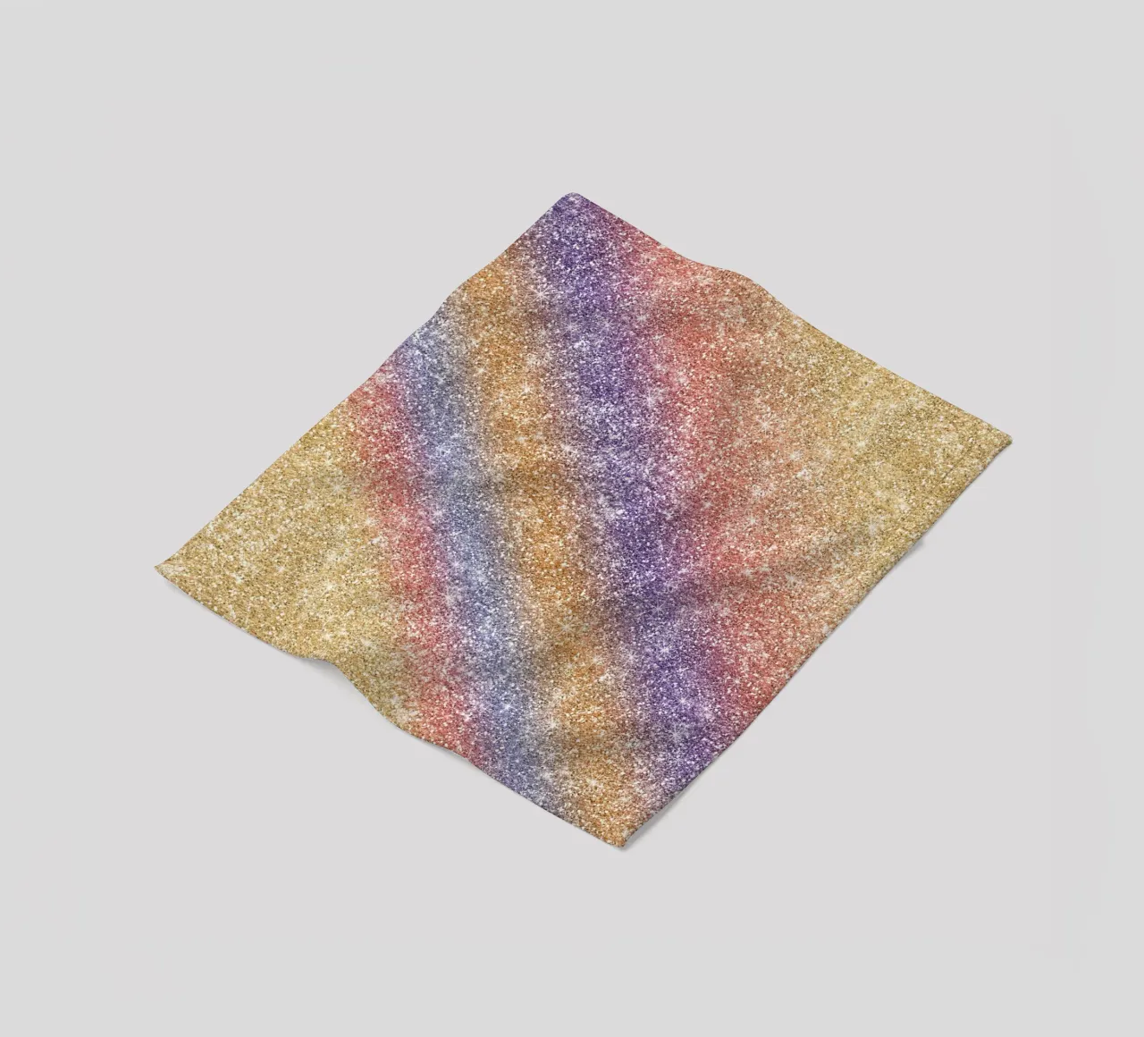 Glitter arcobaleno coperta in pile da Happy Littles