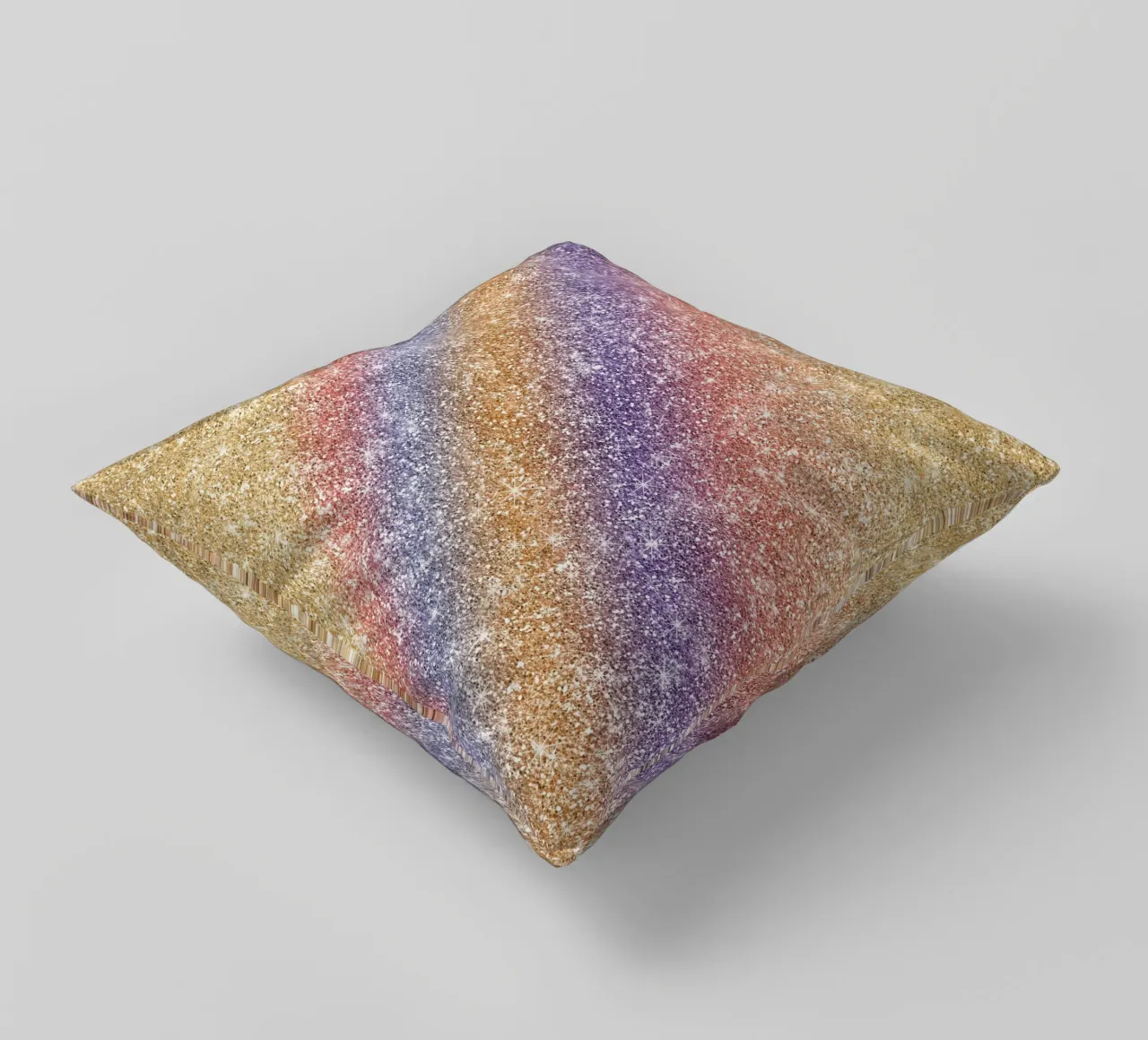 Glitter arcobaleno cuscino da Happy Littles