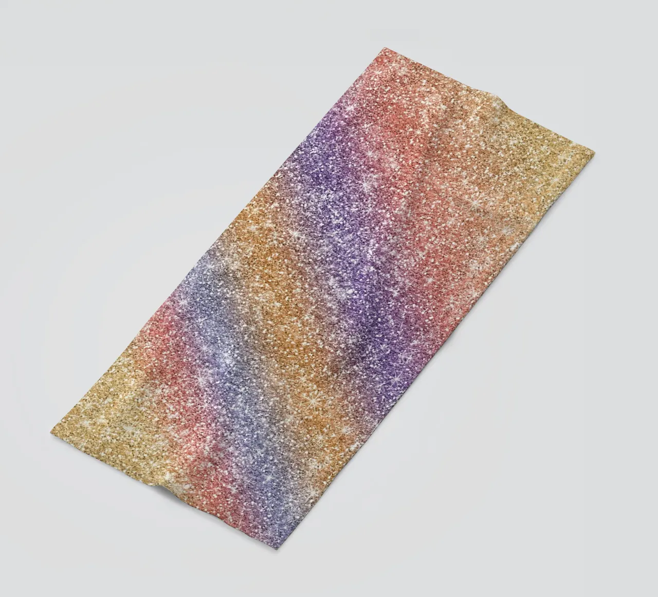 Glitter arcobaleno telo mare da Happy Littles