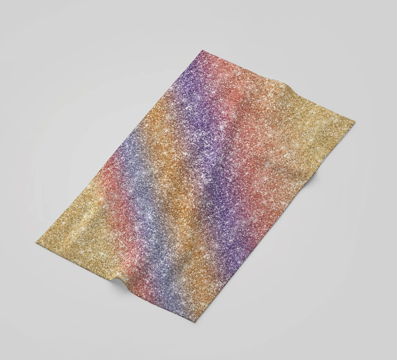 Glitter arcobaleno telo mare da Happy Littles