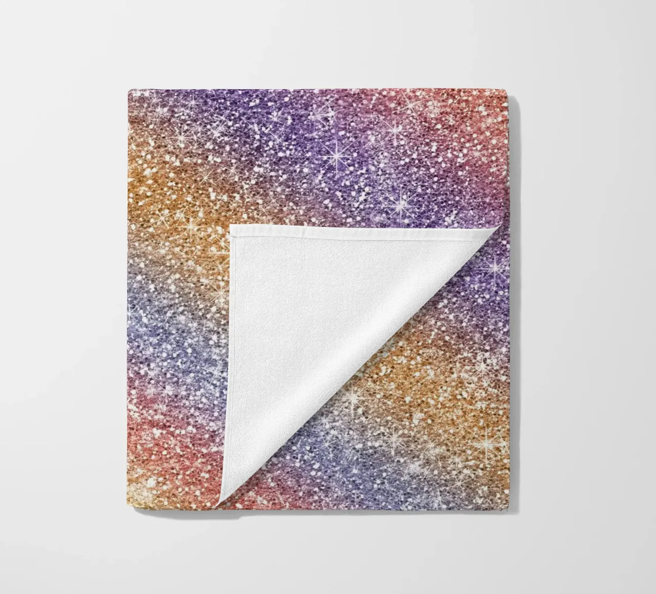 Glitter arcobaleno telo mare da Happy Littles