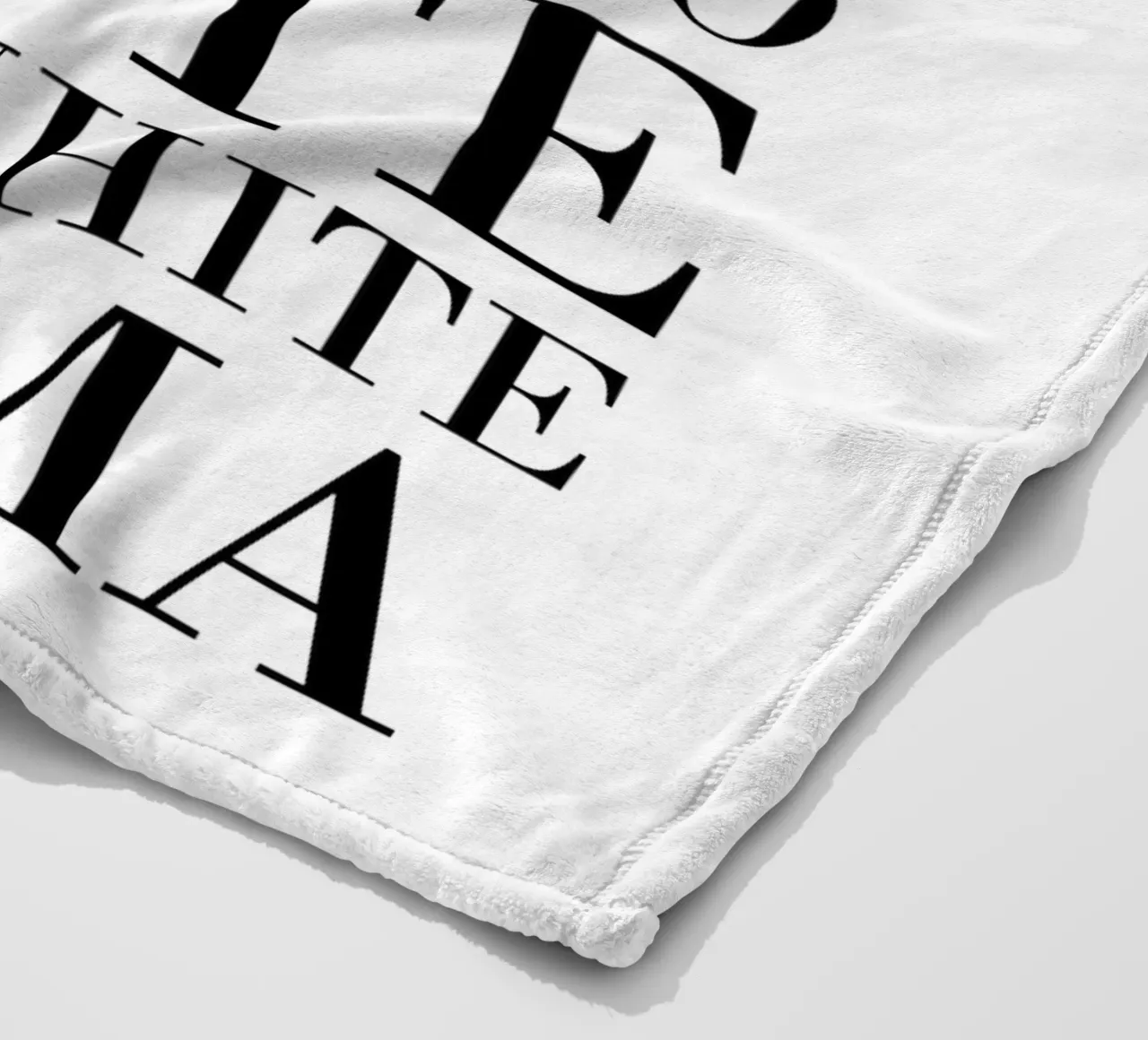 Espresso Coffee Types coperta in pile da Typo Designs