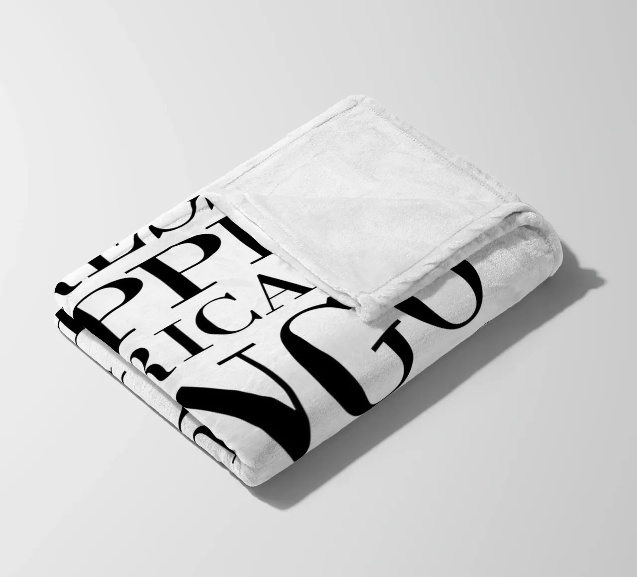 Espresso Coffee Types coperta in pile da Typo Designs