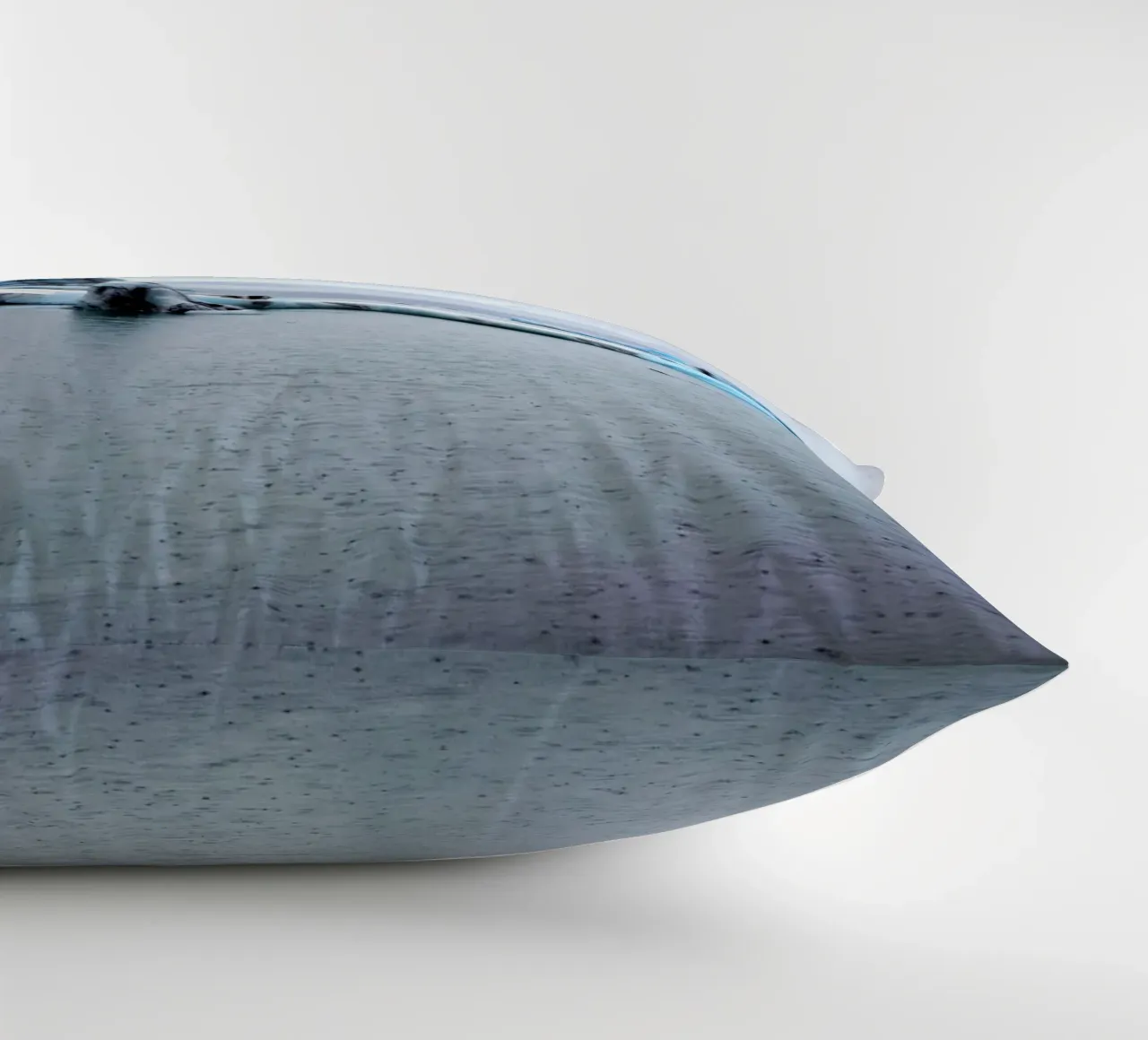 Iceland #07: Jökulsárlón's Icy Majesty - Spot the seal? decorative cushion by zenitt