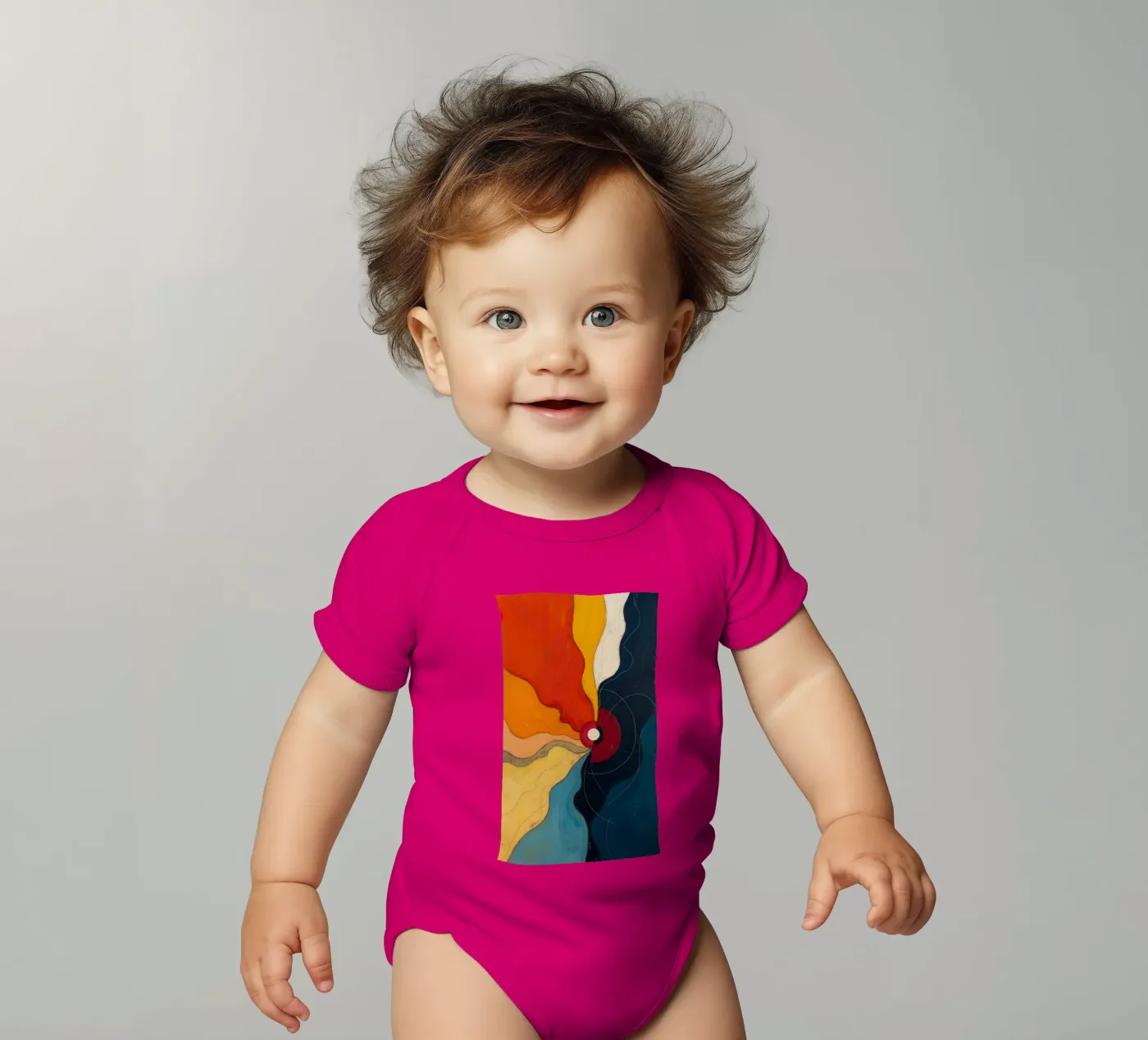 Time window Kurzarm Babybody von CASTILO