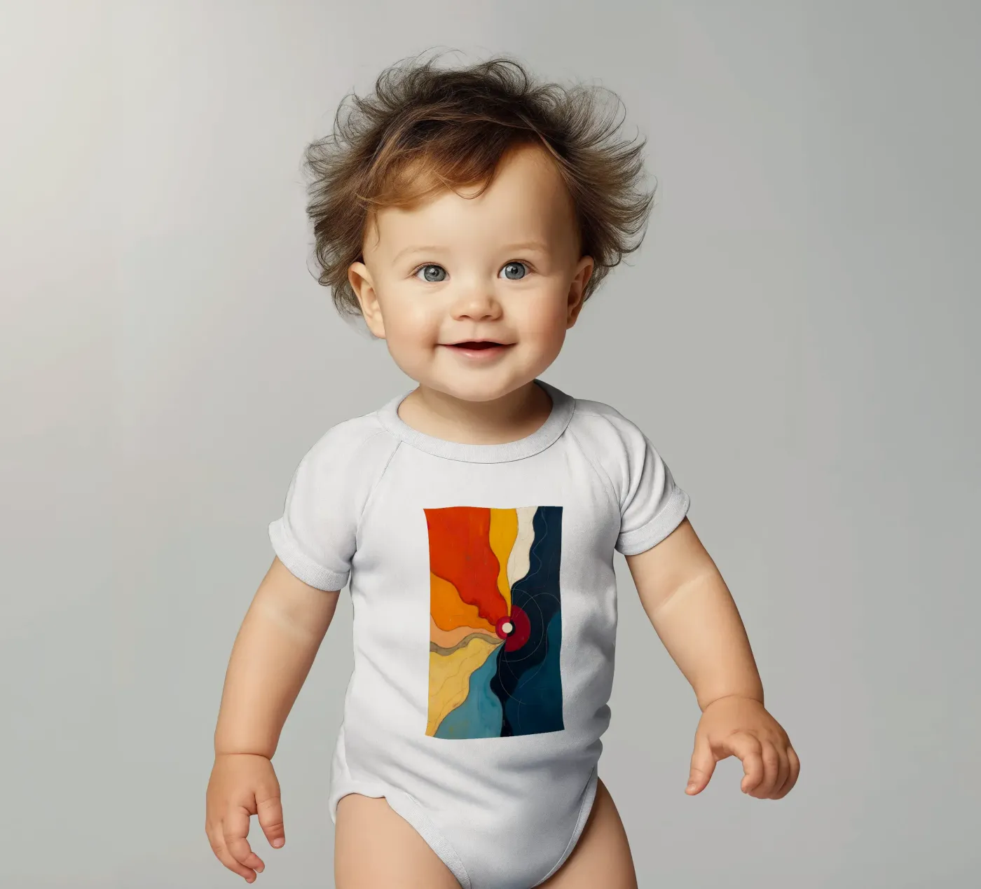 Time window Kurzarm Babybody von CASTILO