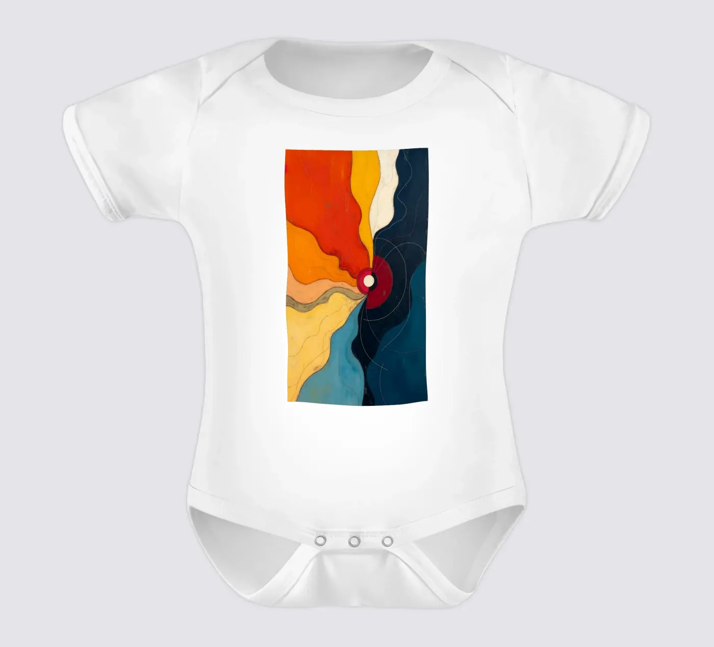 Time window Kurzarm Babybody von CASTILO