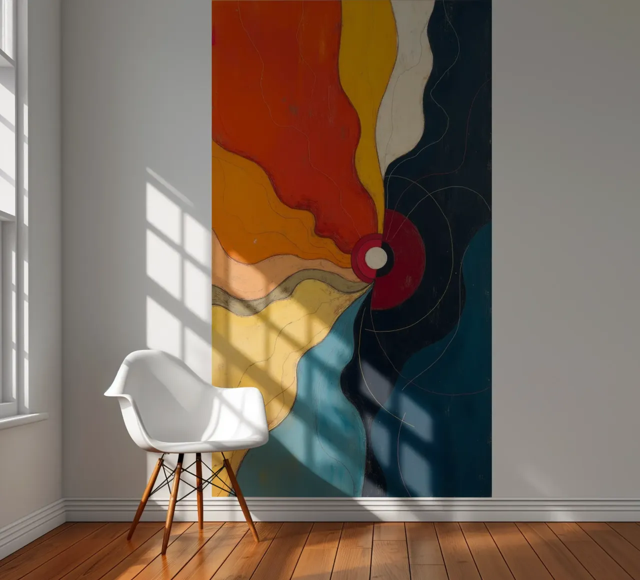 Tijdvenster fotobehang van CASTILO