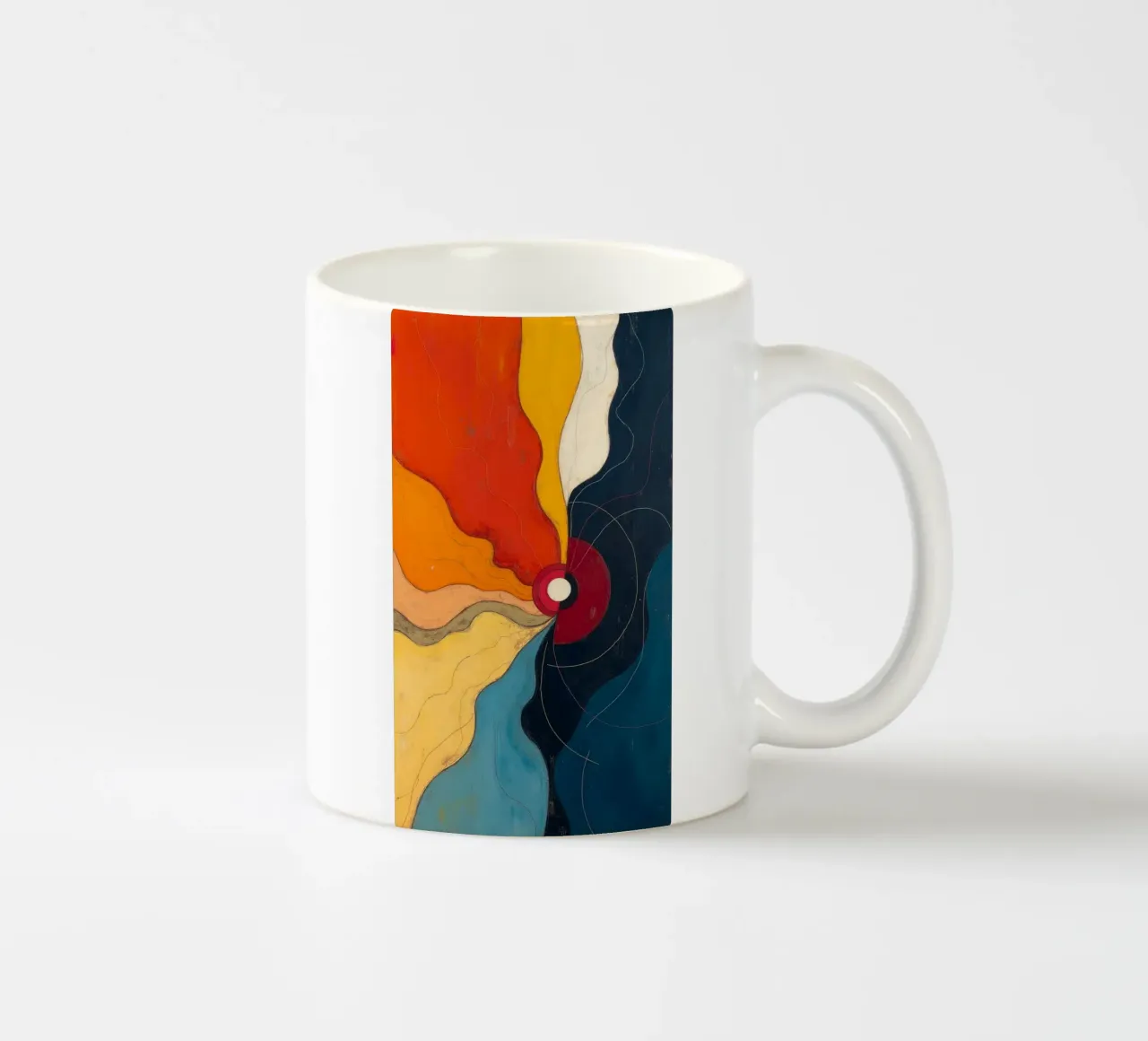 Time window ceramic mug by CASTILO