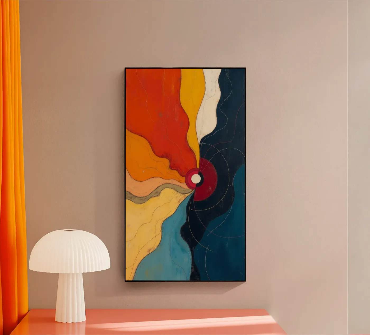 Tijdvenster acryl van CASTILO