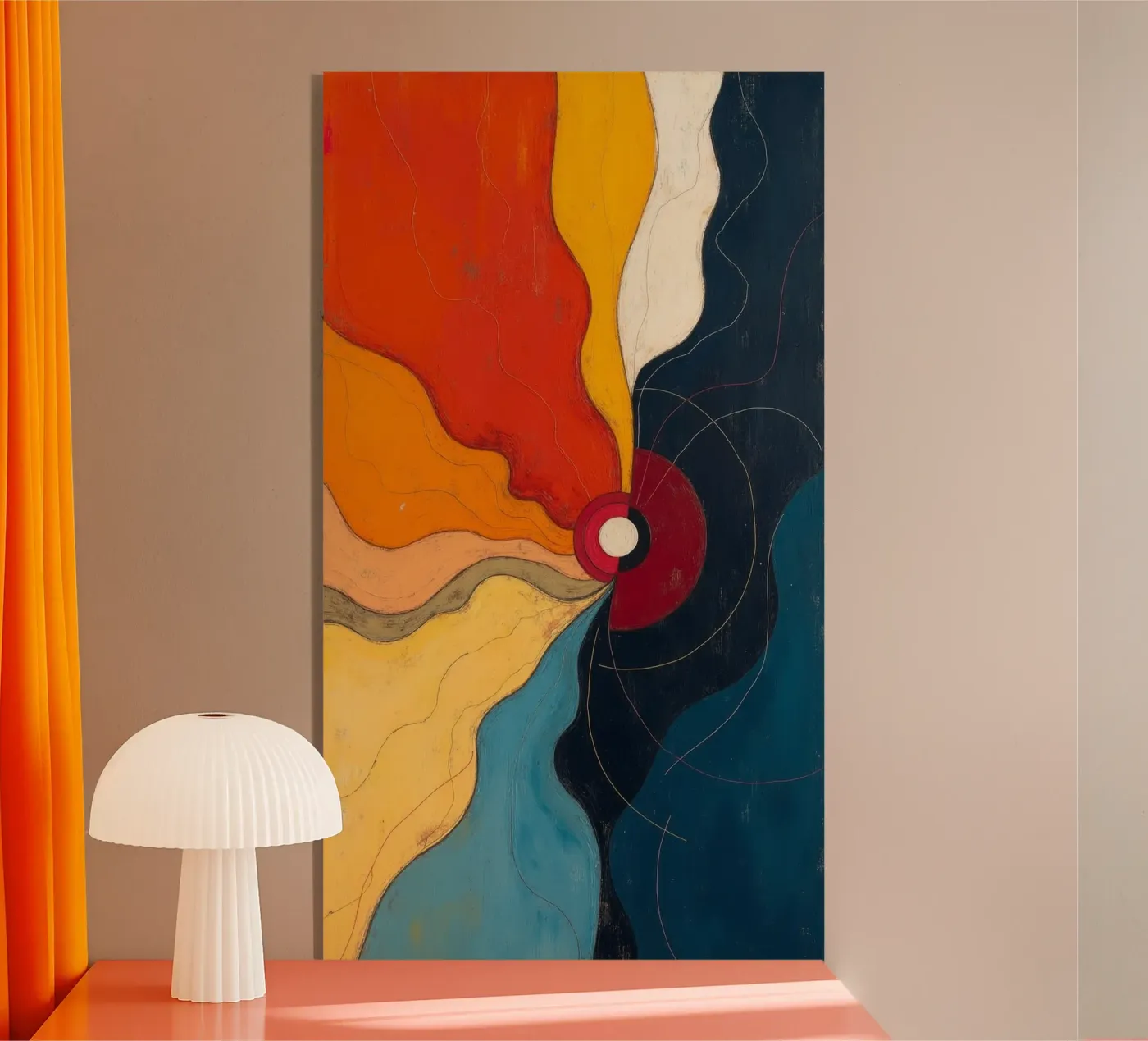 Tijdvenster acryl van CASTILO