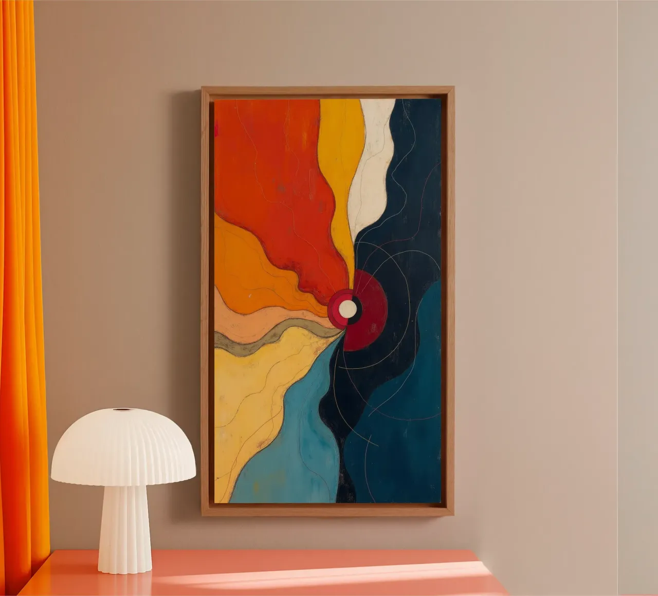 Finestra temporale tela da CASTILO