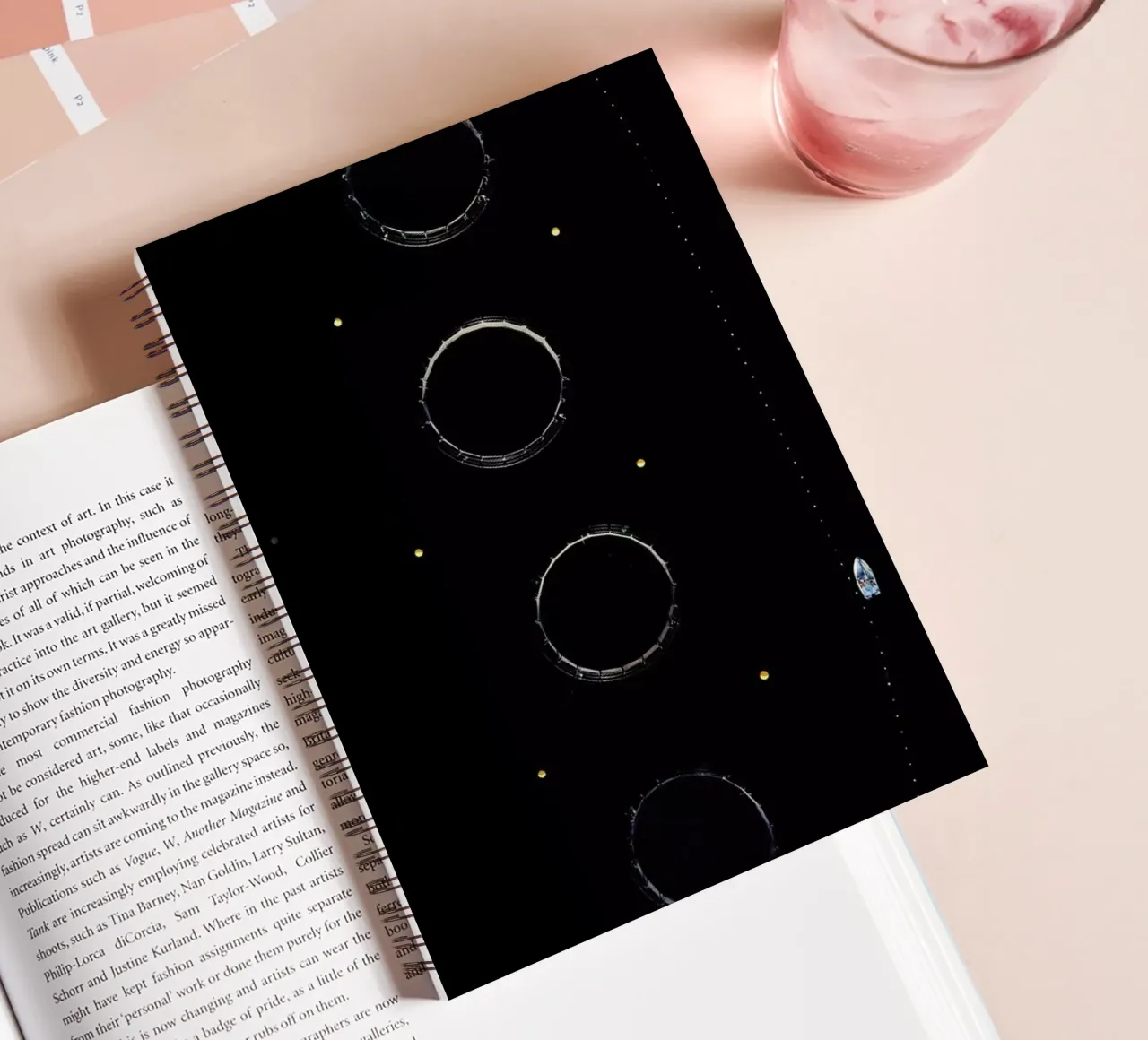 Into The Abyss @TheDroneMan spiral notebook by EyeEm Mobile GmbH