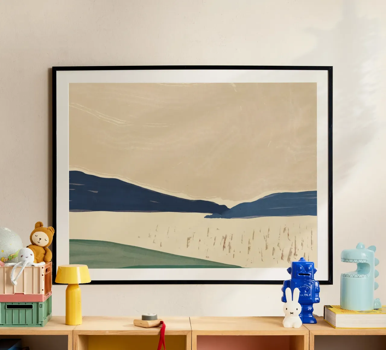 Japanese style large landscape hahnemühle by Little Dean