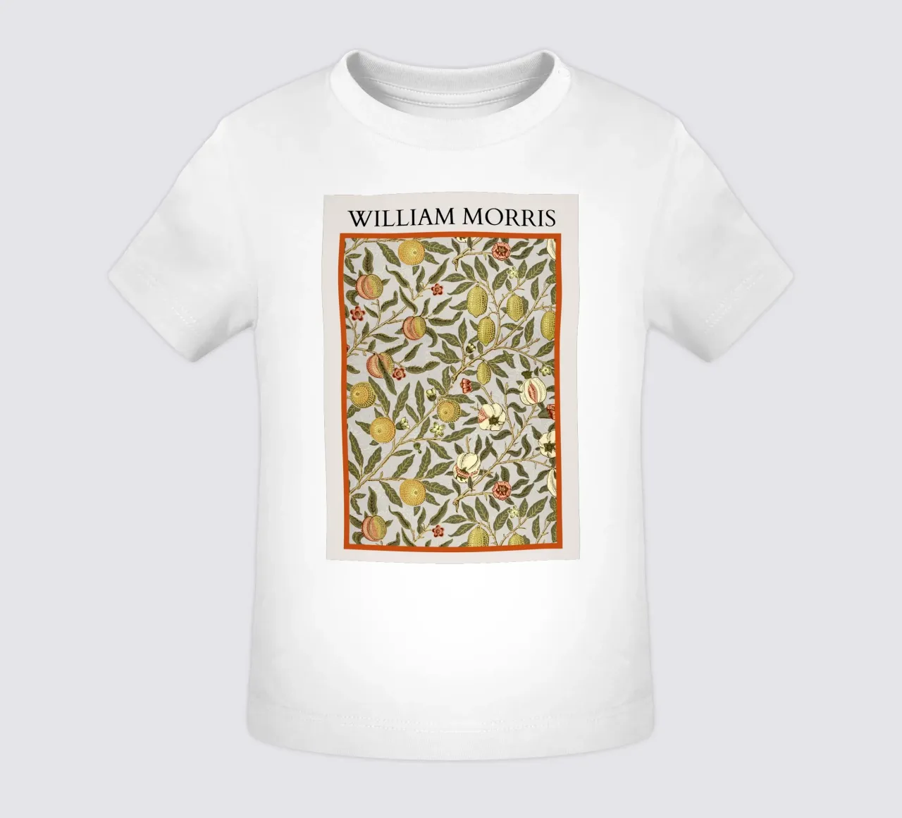 William Morris "Melograno": Arti e Mestieri Botanici, Timel maglietta neonato da NorwesClub