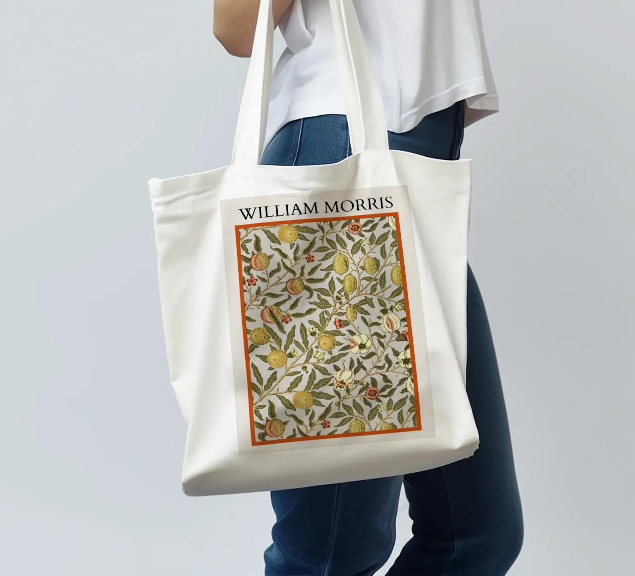 William Morris "Melograno": Arti e Mestieri Botanici, Timel borsa in juta da NorwesClub
