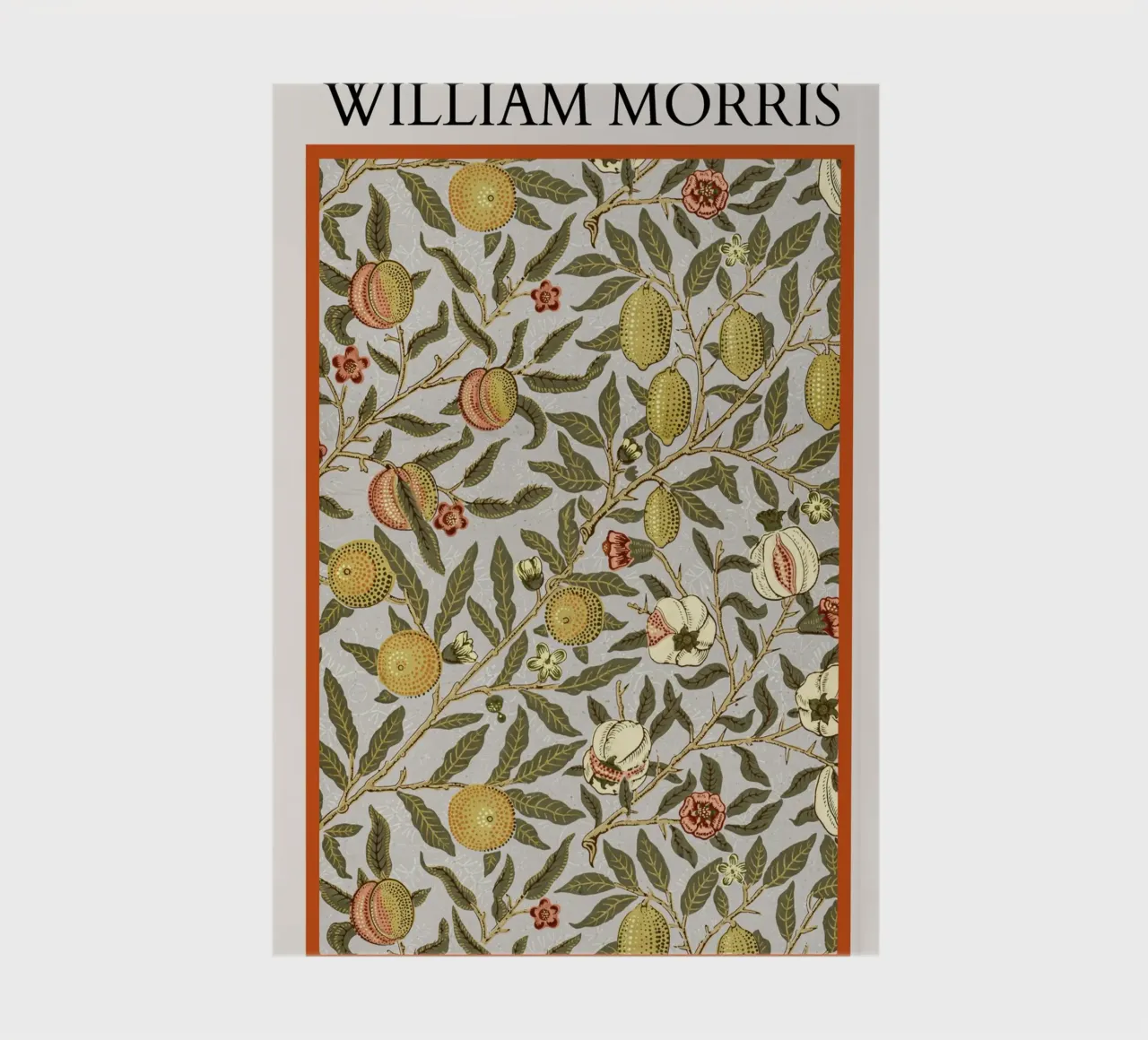 William Morris "Granatapfel": Kunsthandwerkliche Botanik, Timel Notizbuch von NorwesClub