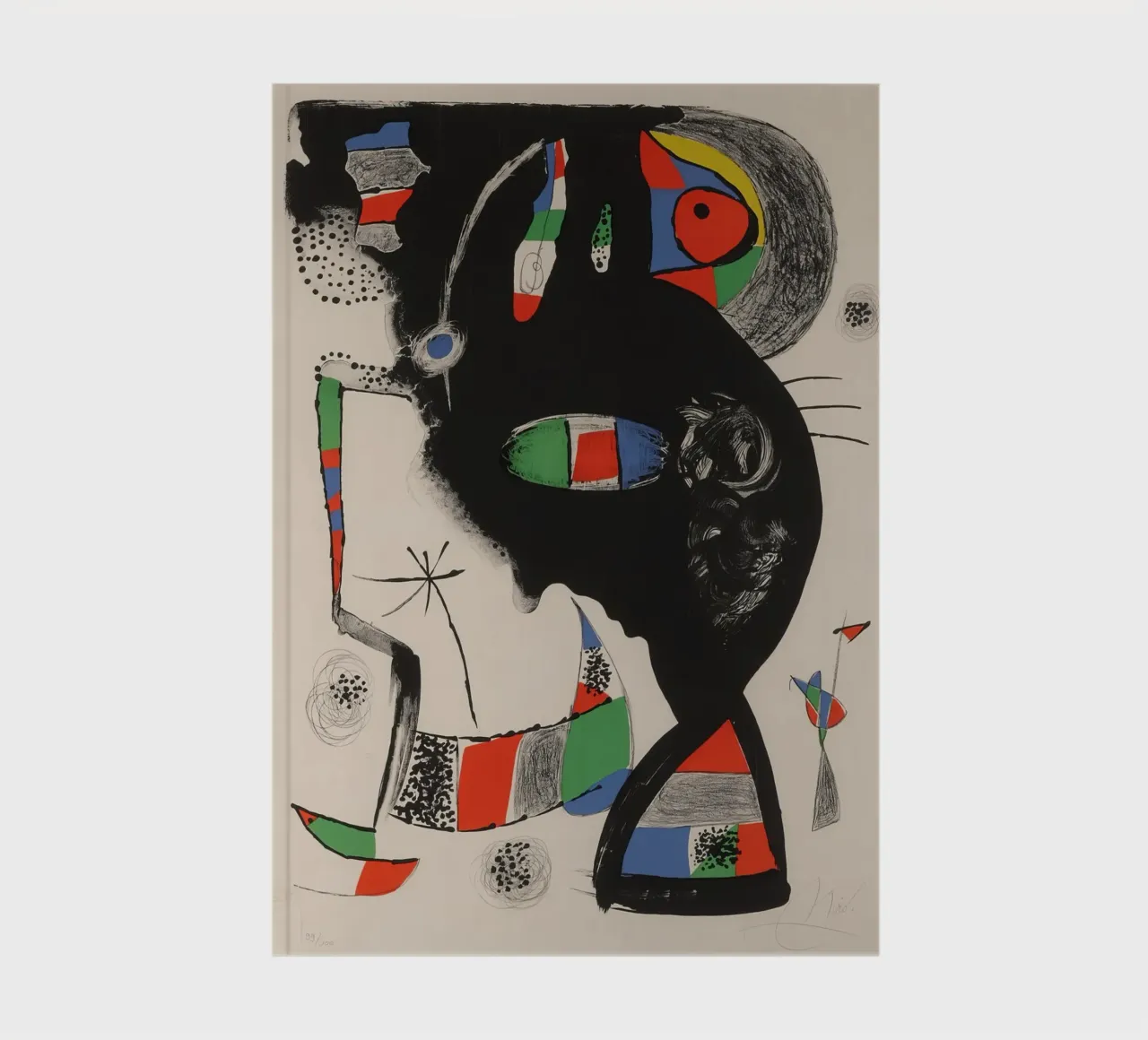 Joan Miró "42 Rue Blomet" Surrealistisches abstraktes Meisterwerk Notizbuch von NorwesClub