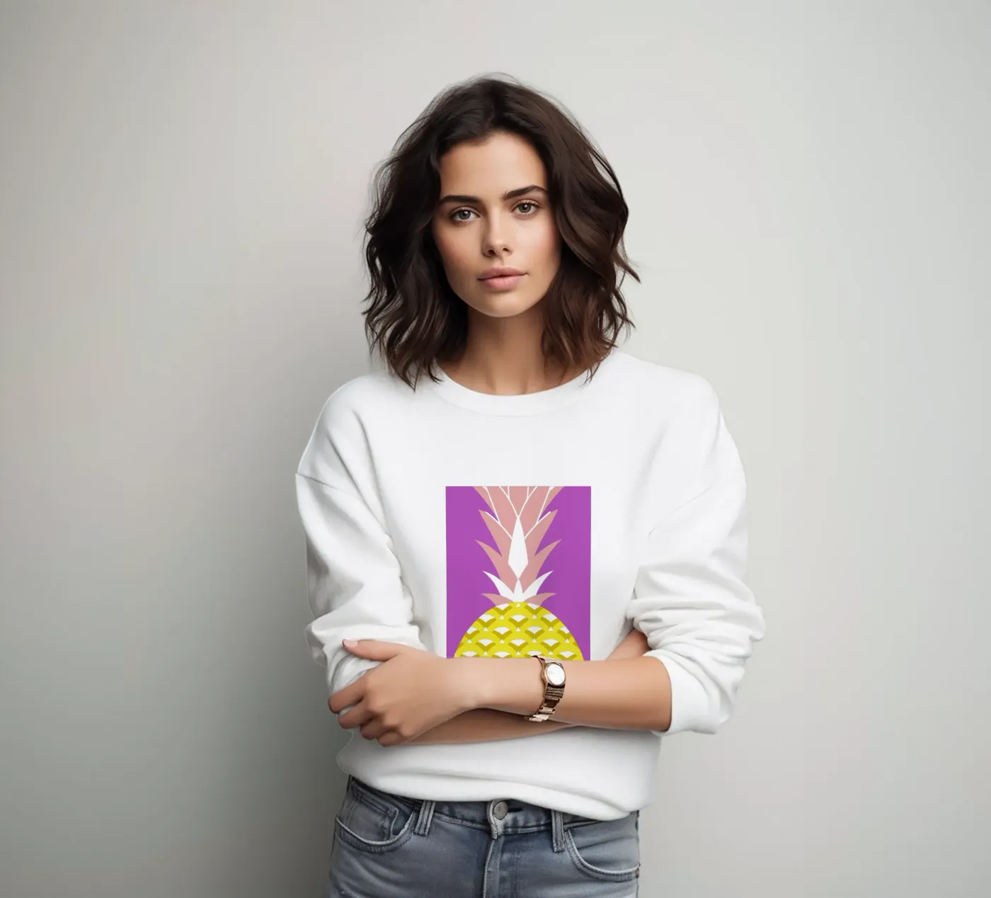 Ananas felpa da LOOK DIFFERENT