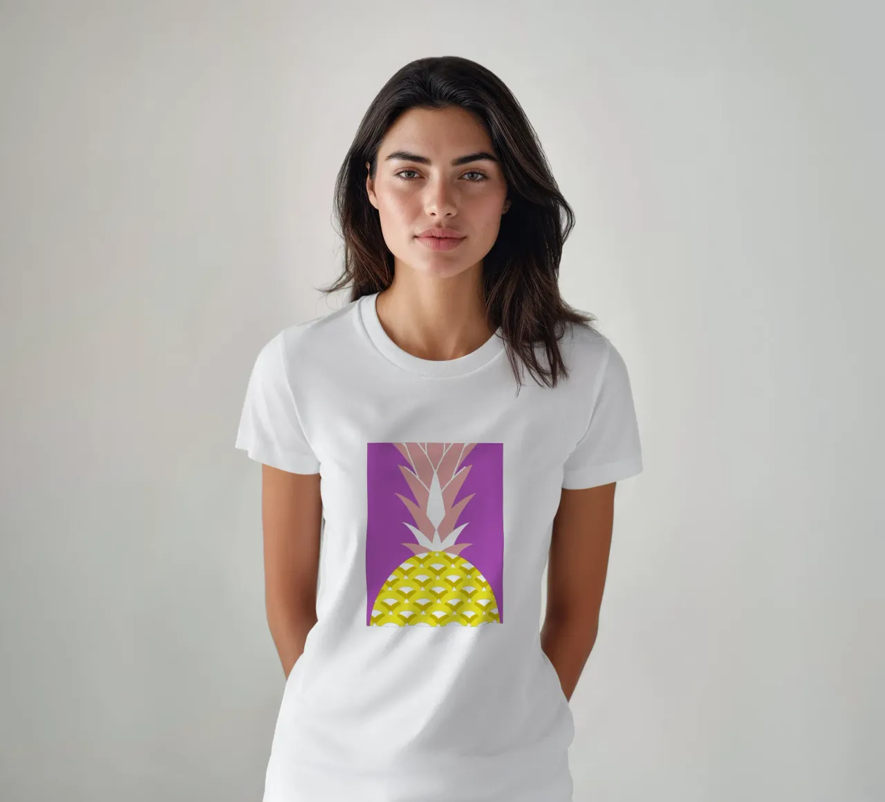 Pineapple t-shirt by LOOK DIFFERENT
