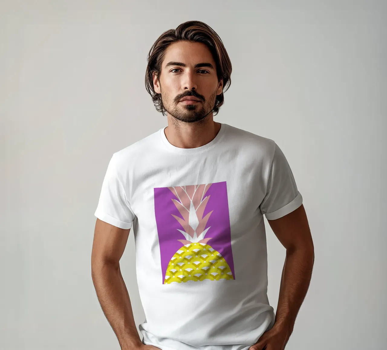Pineapple t-shirt by LOOK DIFFERENT