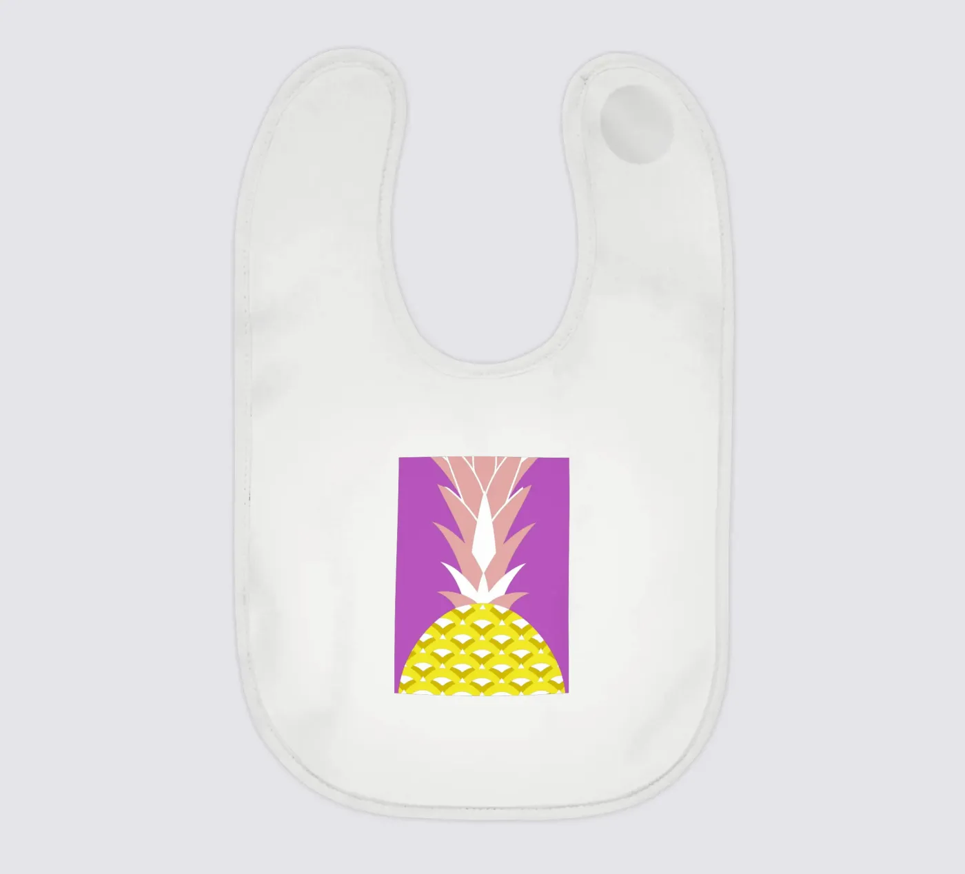 Ananas baby slabbetje van LOOK DIFFERENT