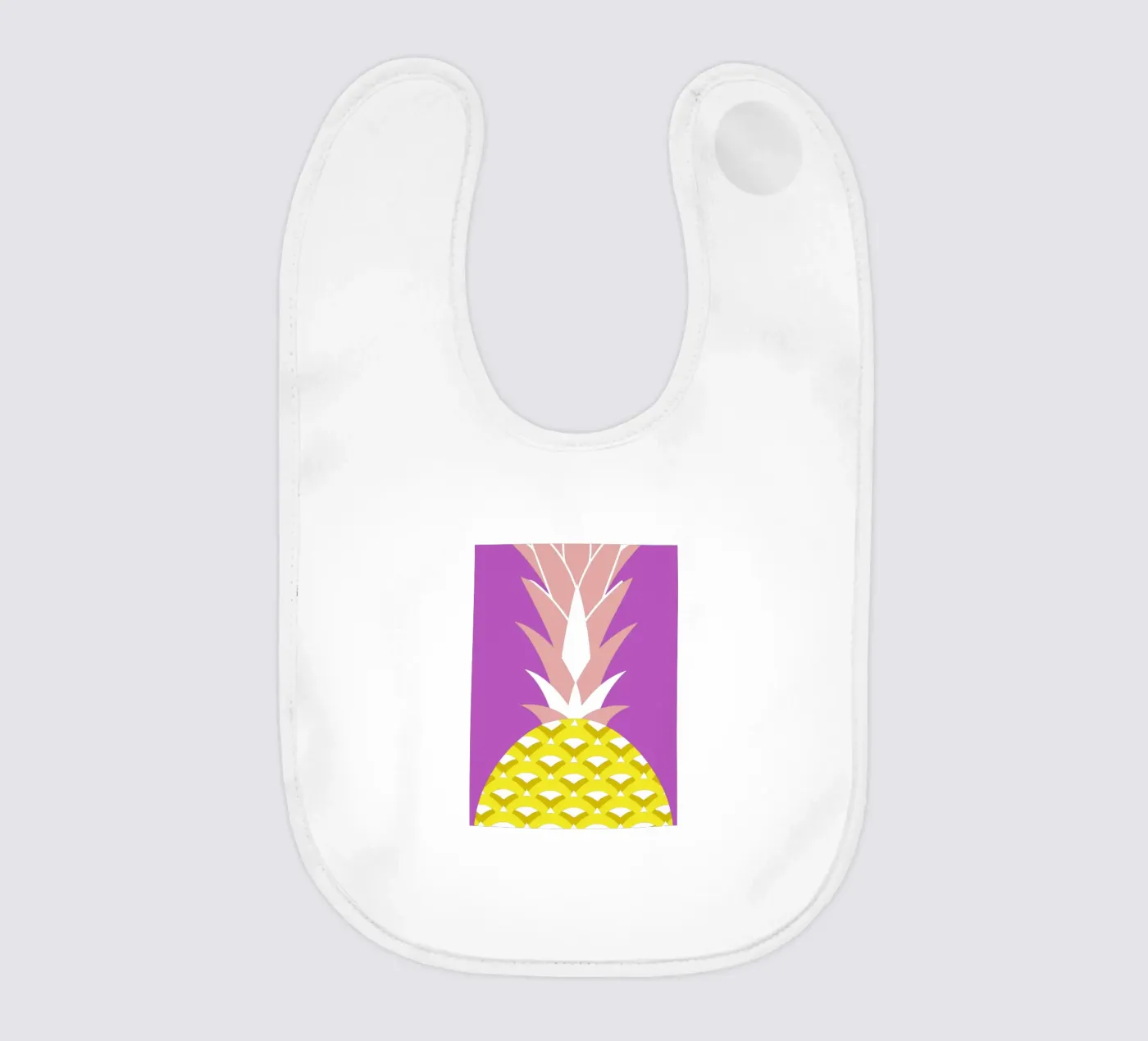 Pineapple baby bib by LOOK DIFFERENT