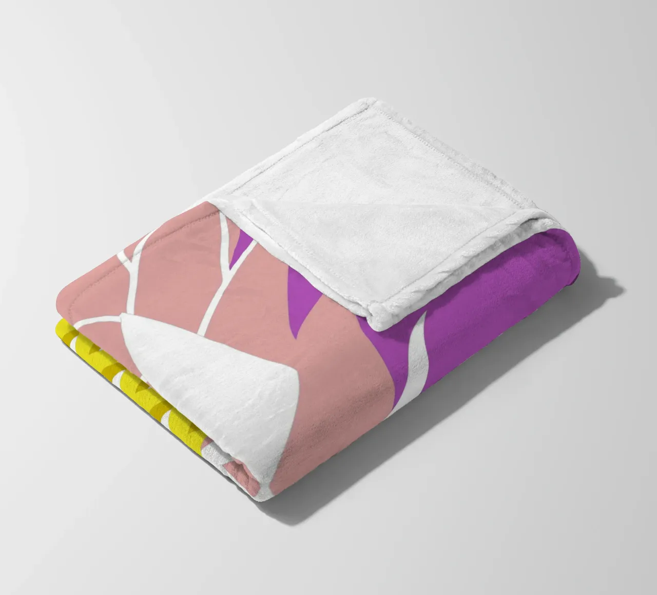 Pineapple fleece blanket by LOOK DIFFERENT