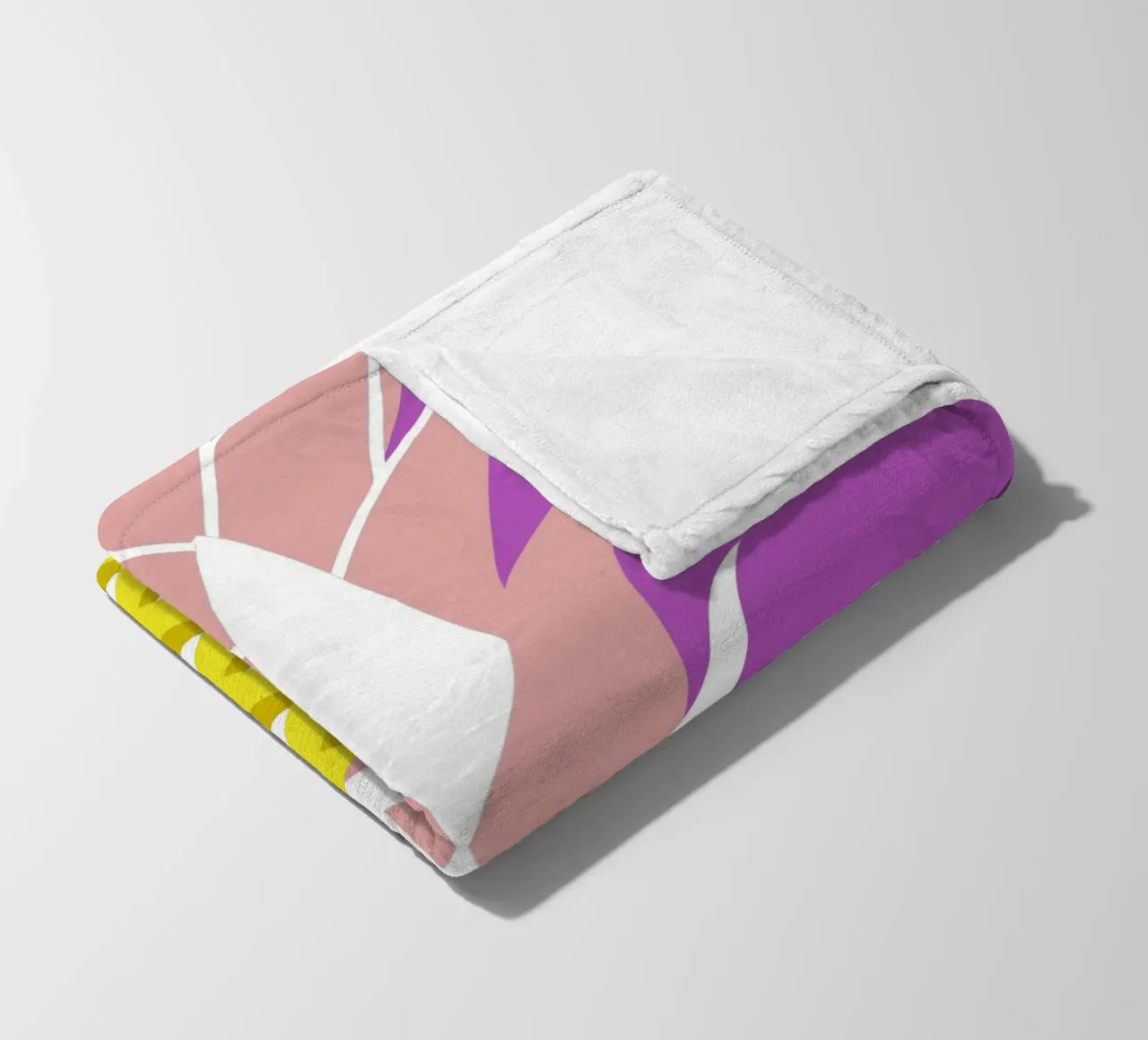 Pineapple fleece blanket by LOOK DIFFERENT