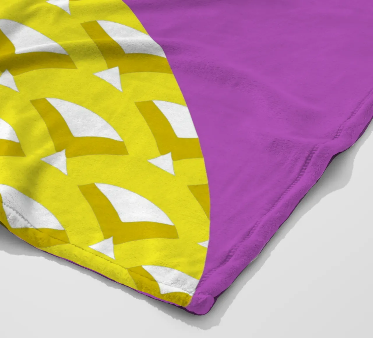 Pineapple fleece blanket by LOOK DIFFERENT