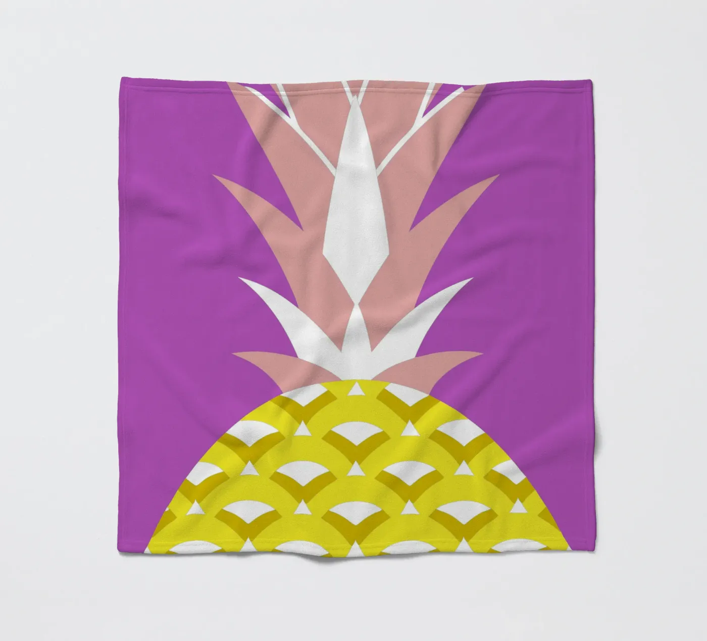 Pineapple Fleecedecke von LOOK DIFFERENT