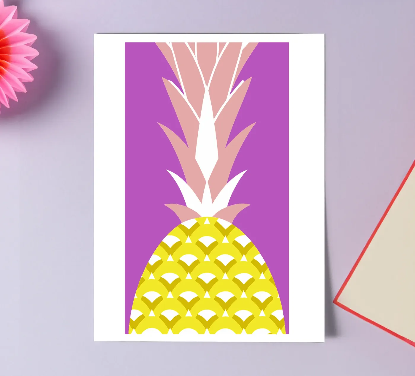 Ananas foglio adesivo da LOOK DIFFERENT