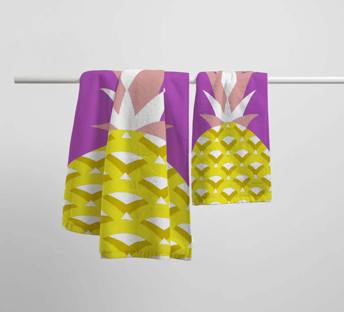 Pineapple towel by LOOK DIFFERENT