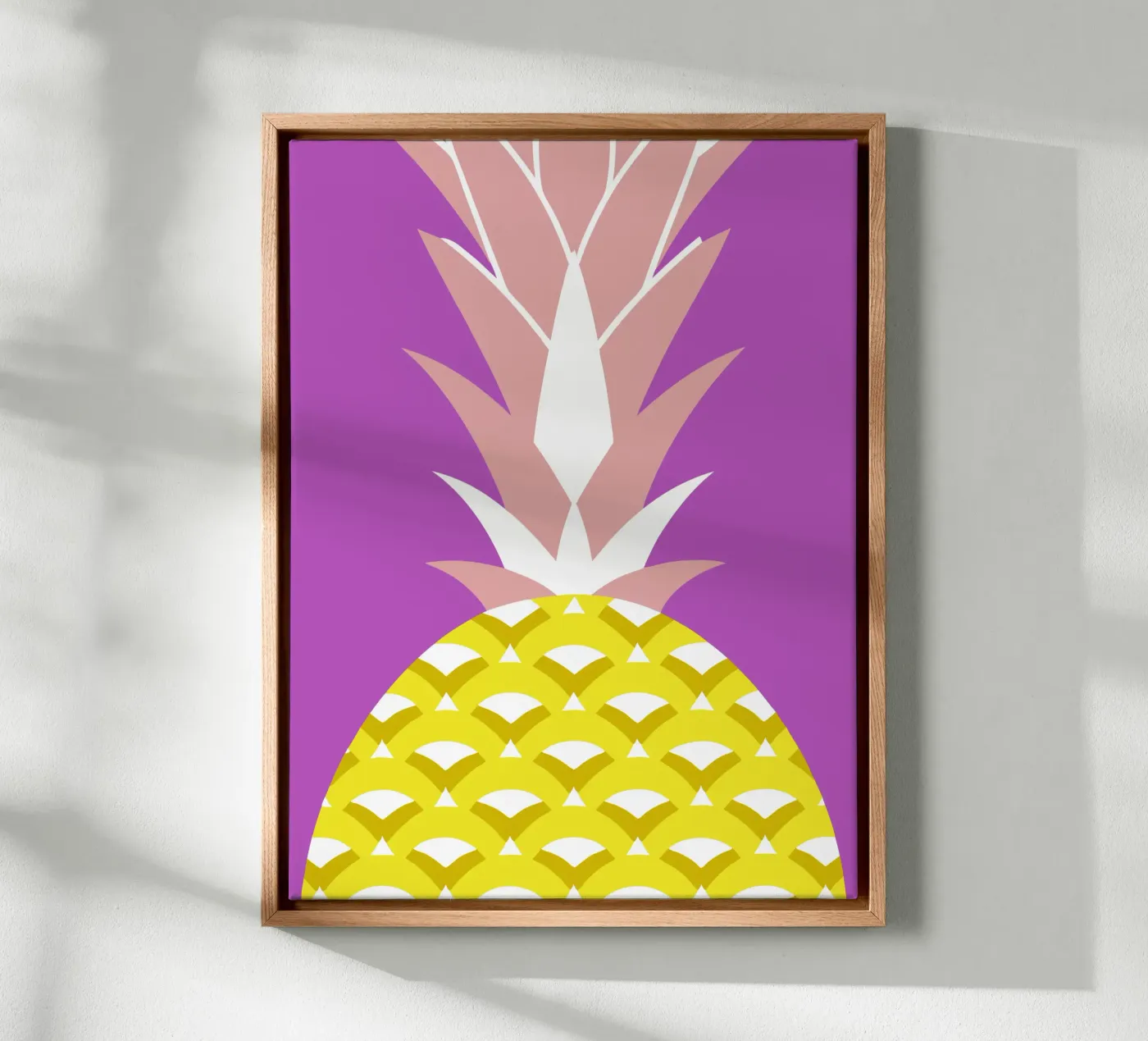 Pineapple Leinwand von LOOK DIFFERENT