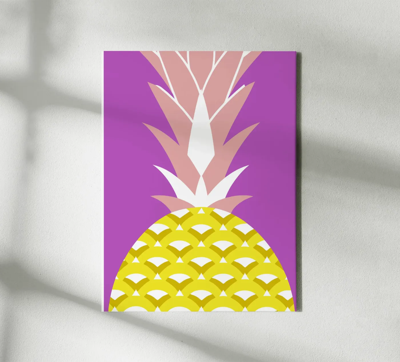 Pineapple Leinwand von LOOK DIFFERENT