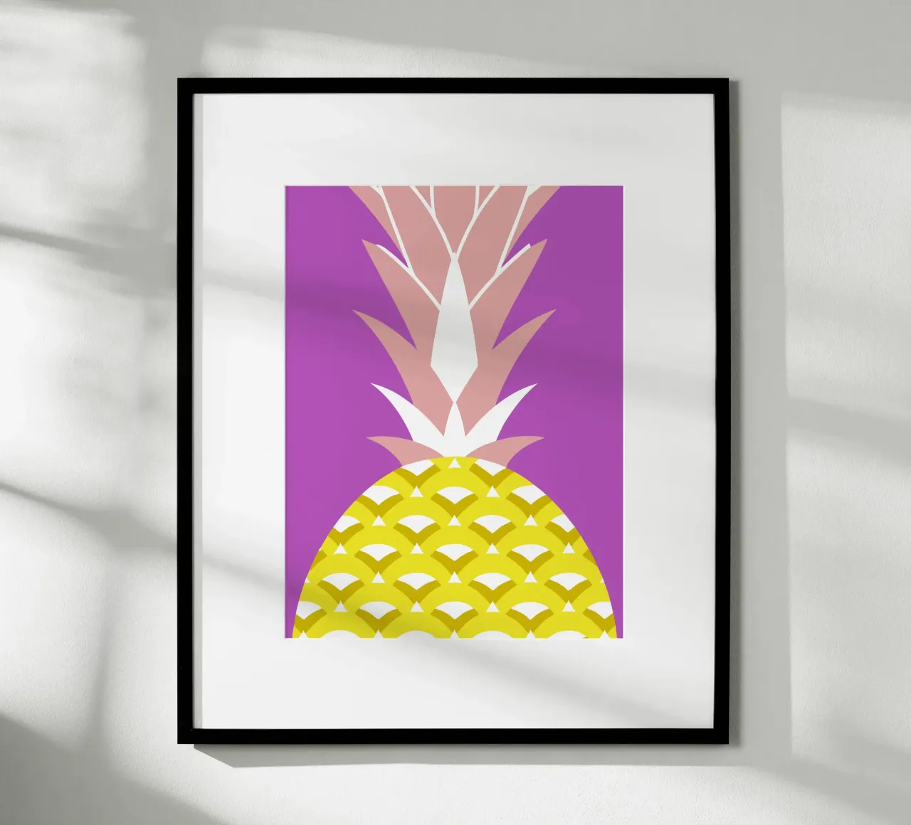 Pineapple poster by LOOK DIFFERENT