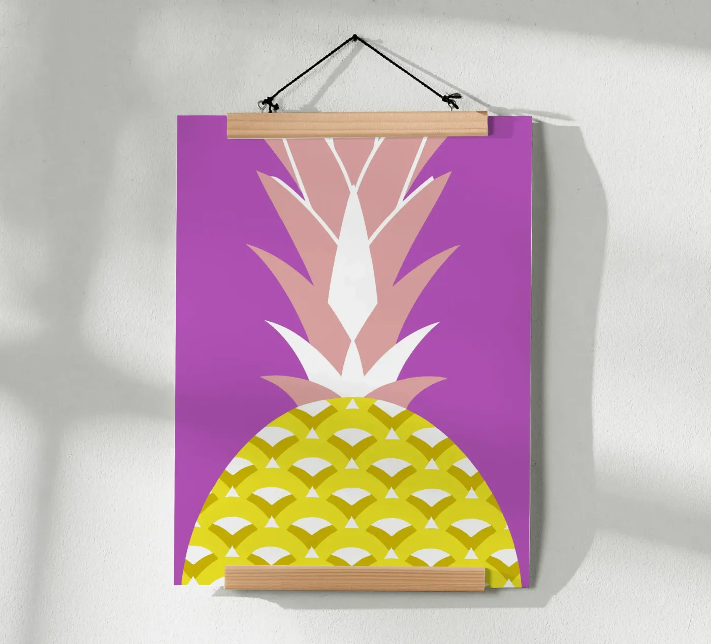 Pineapple poster by LOOK DIFFERENT