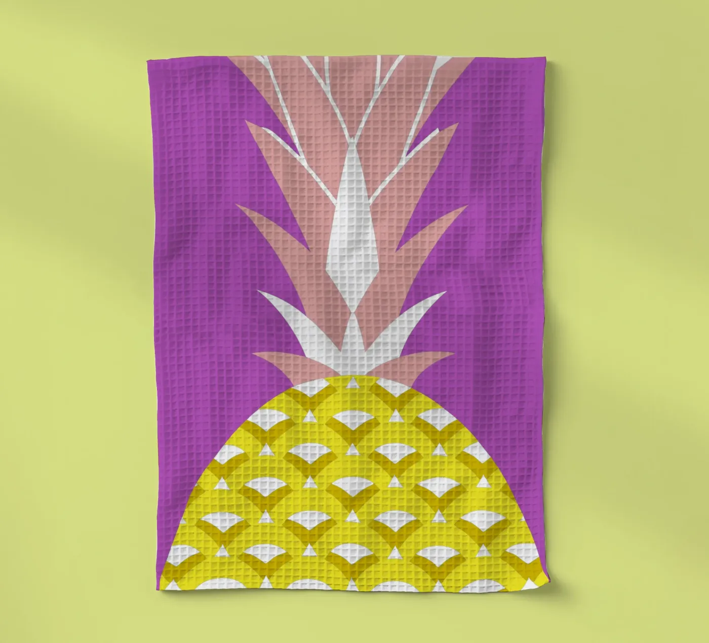 Pineapple tea towel by LOOK DIFFERENT