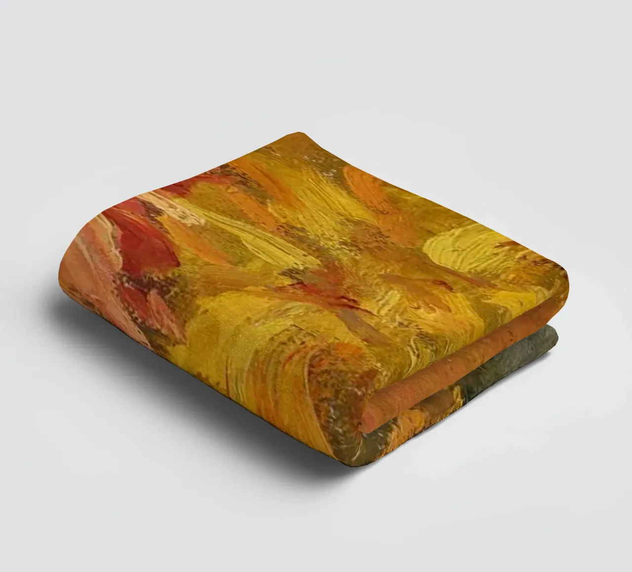 Piet Mondrian: Impressionist Chrysanthemums Floral Art Print towel by NorwesClub