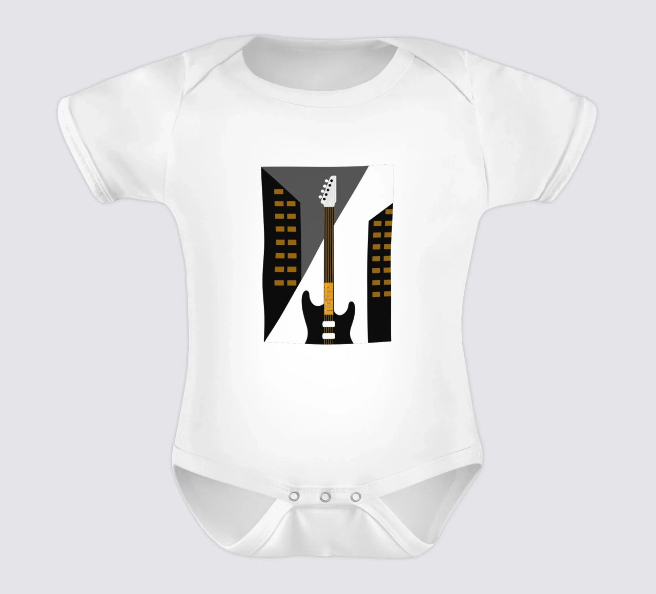 E-Gitarre Kurzarm Babybody von LOOK DIFFERENT