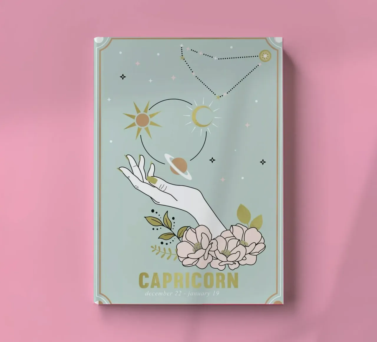 Capricorn notebook by cafelab