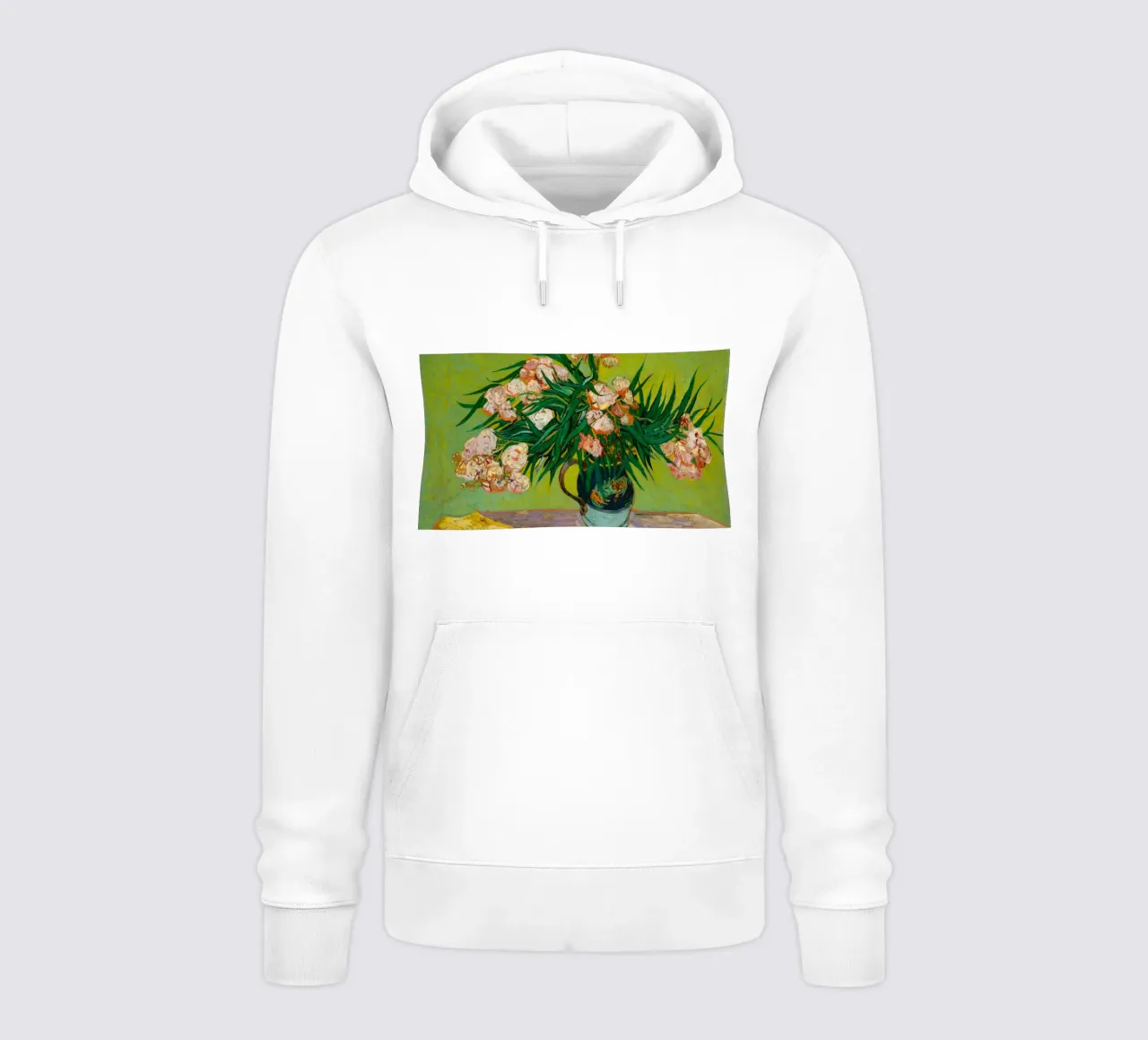 Van Gogh fiorisce: Oleandri, Espressionismo floreale, Summer Vib felpa con cappuccio da NorwesClub