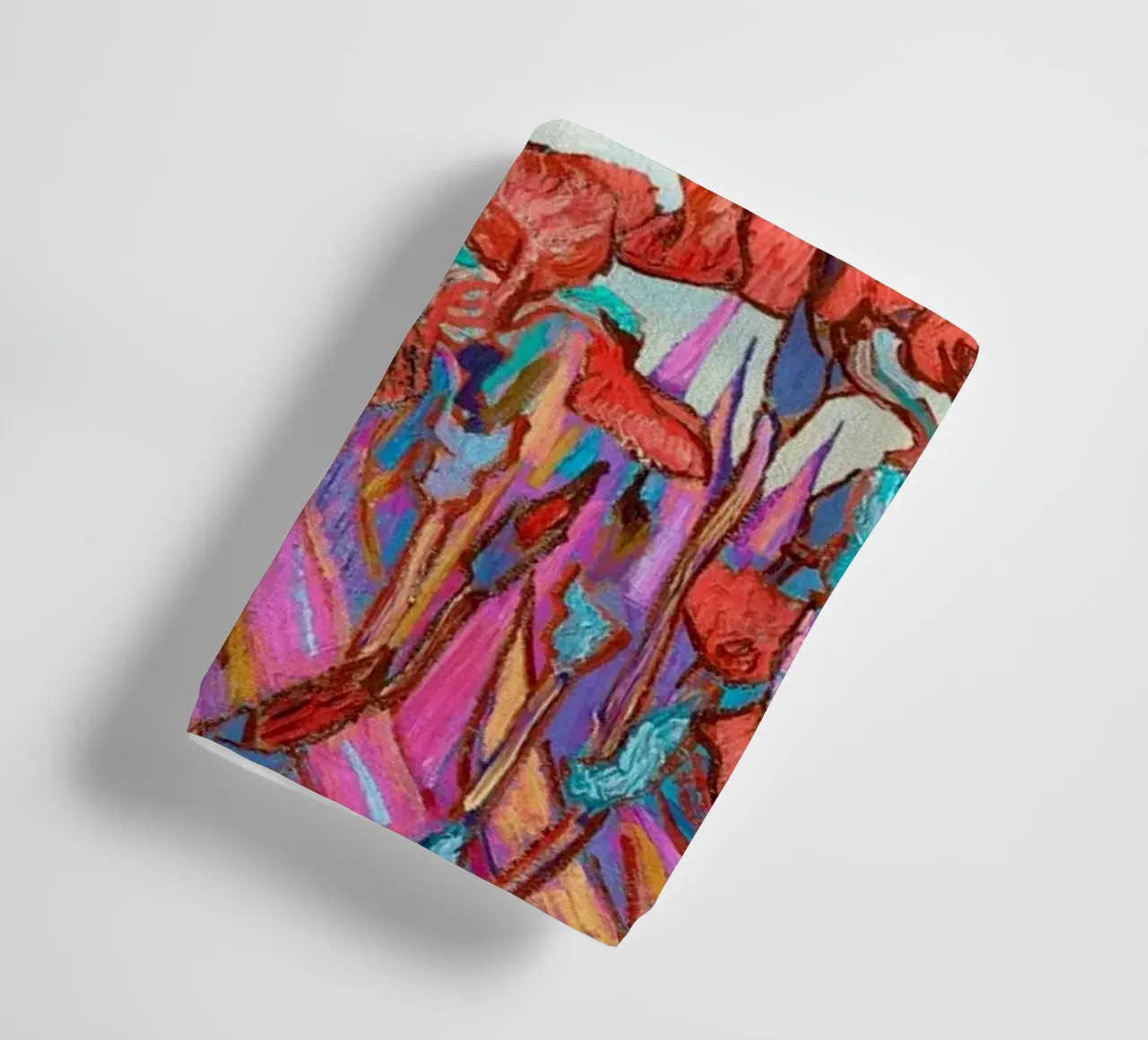 Van Gogh Inspired Irises: Vibrant Post-Impressionist Floral towel by NorwesClub