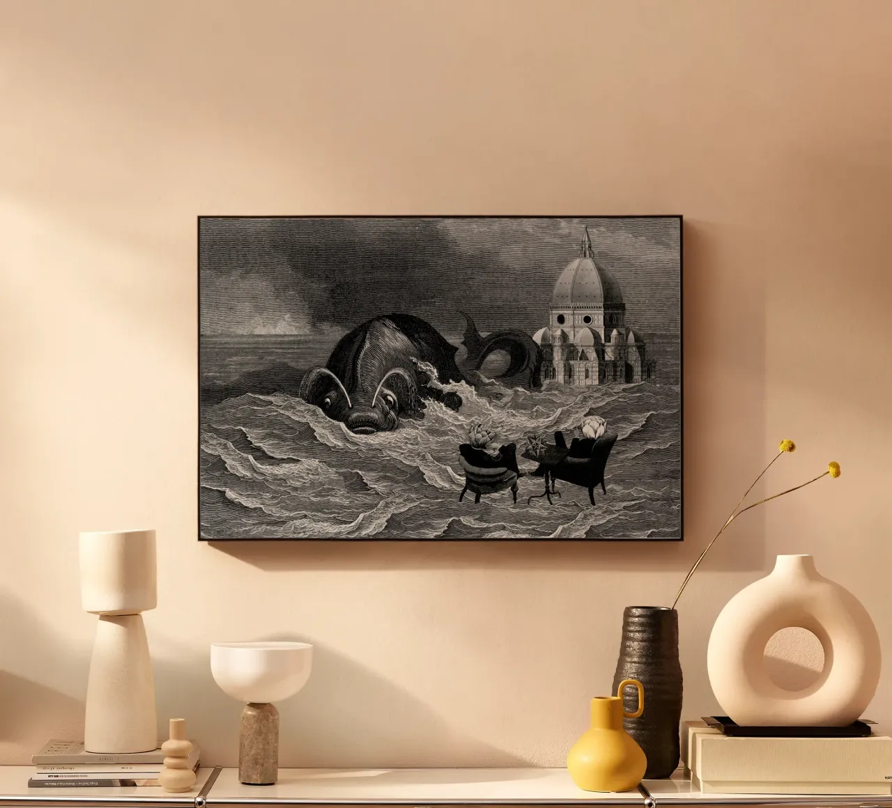 Sea Monster plexiglass da The Gently Unfurling Sneak