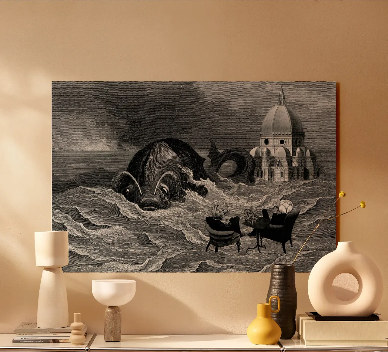 Sea Monster plexiglass da The Gently Unfurling Sneak