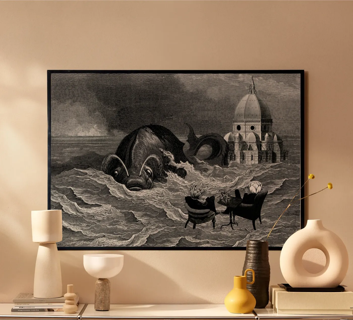 Sea Monster poster da The Gently Unfurling Sneak