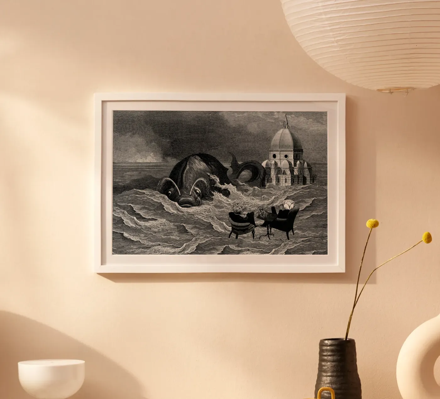 Sea Monster poster da The Gently Unfurling Sneak