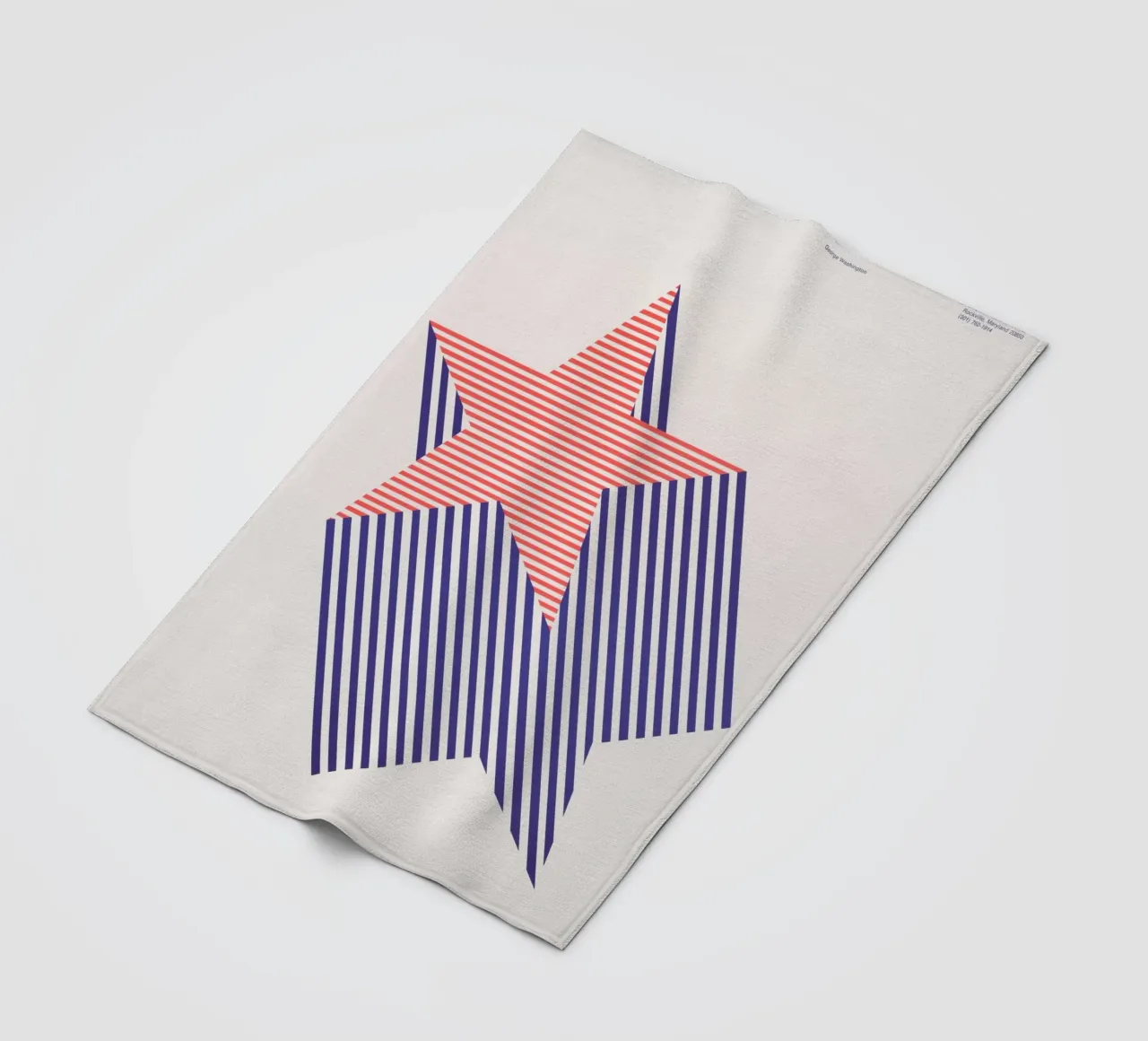 1776 Bicentenario - Design retrò di stelle grafiche coperta in pile da NorwesClub