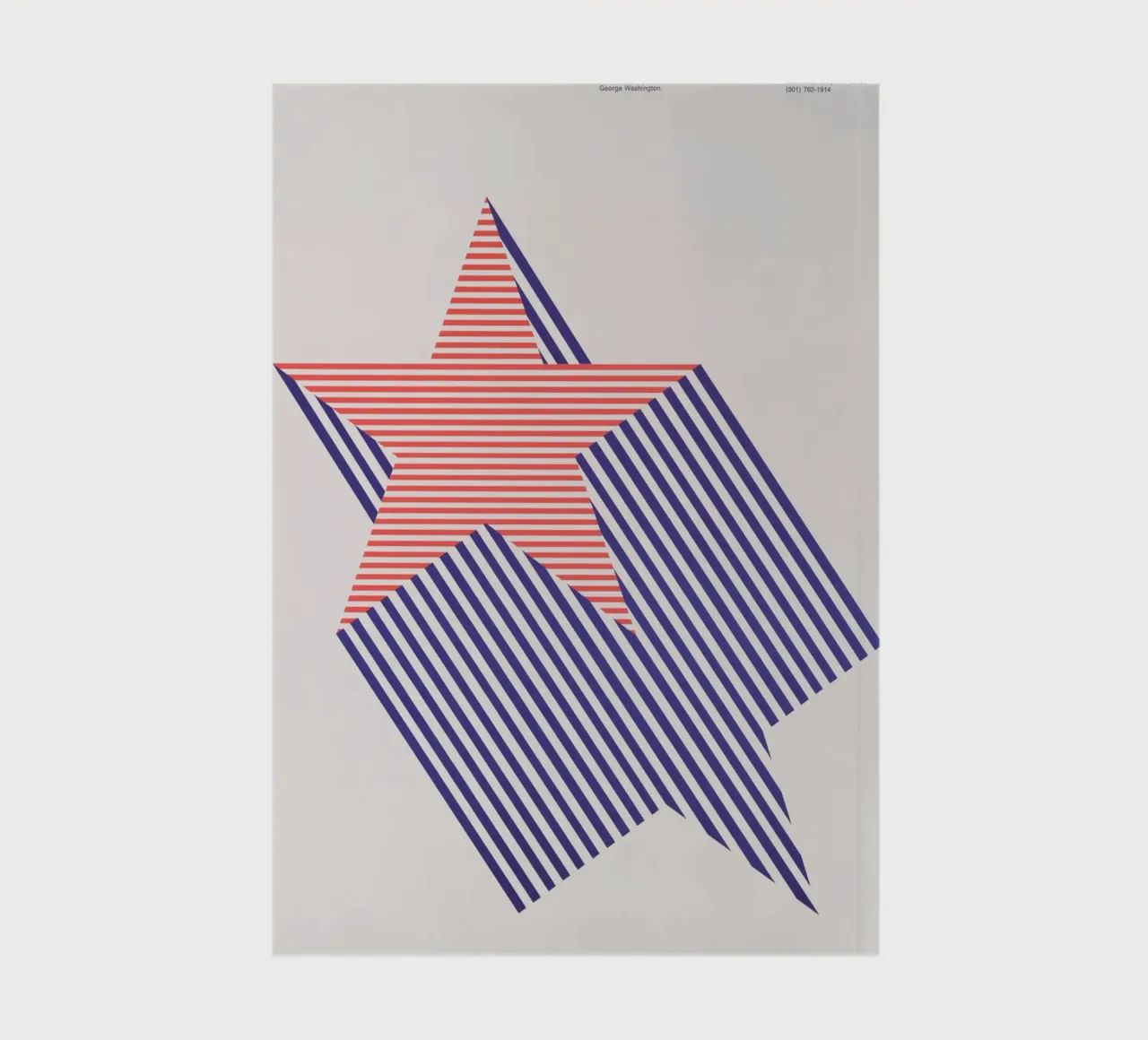 1776 Bicentenario - Design retrò di stelle grafiche diario da NorwesClub